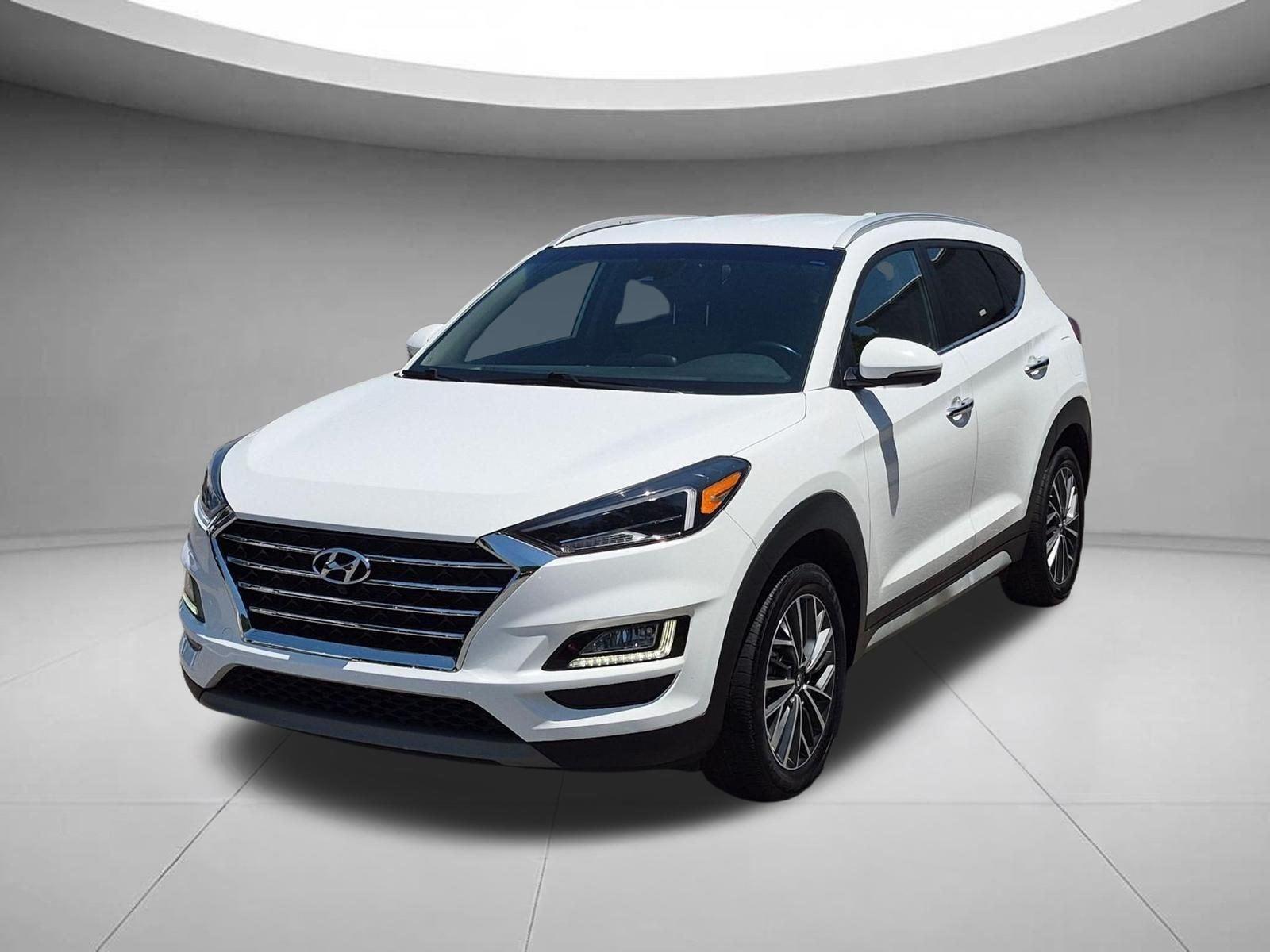Winter White 2020 Hyundai Tucson SUV / Crossover All-Wheel Drive Automatic