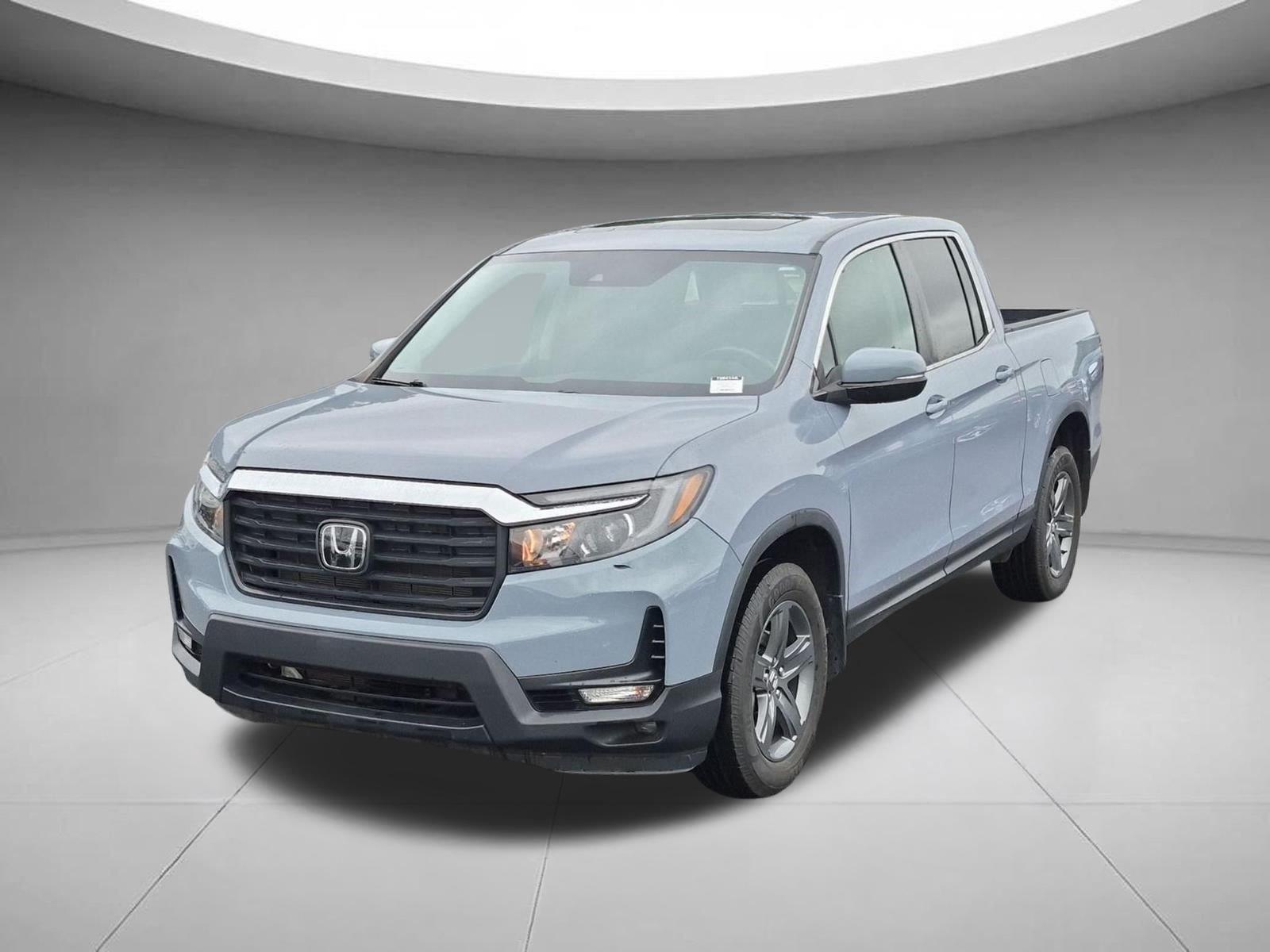 Sonic Gray Pearl 2023 Honda Ridgeline Pickup Truck All-Wheel Drive Automatic