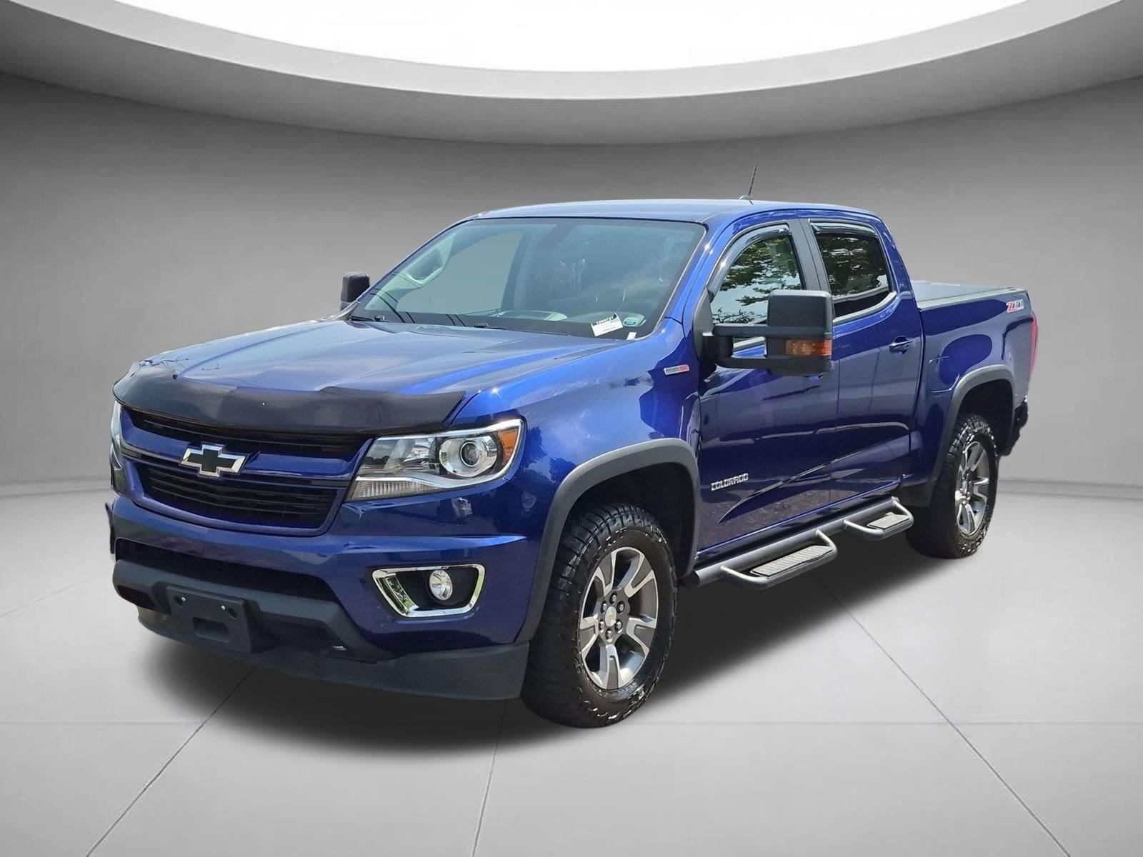 Laser Blue 2016 Chevrolet Colorado Pickup Truck Four-Wheel Drive 6-Speed Automatic