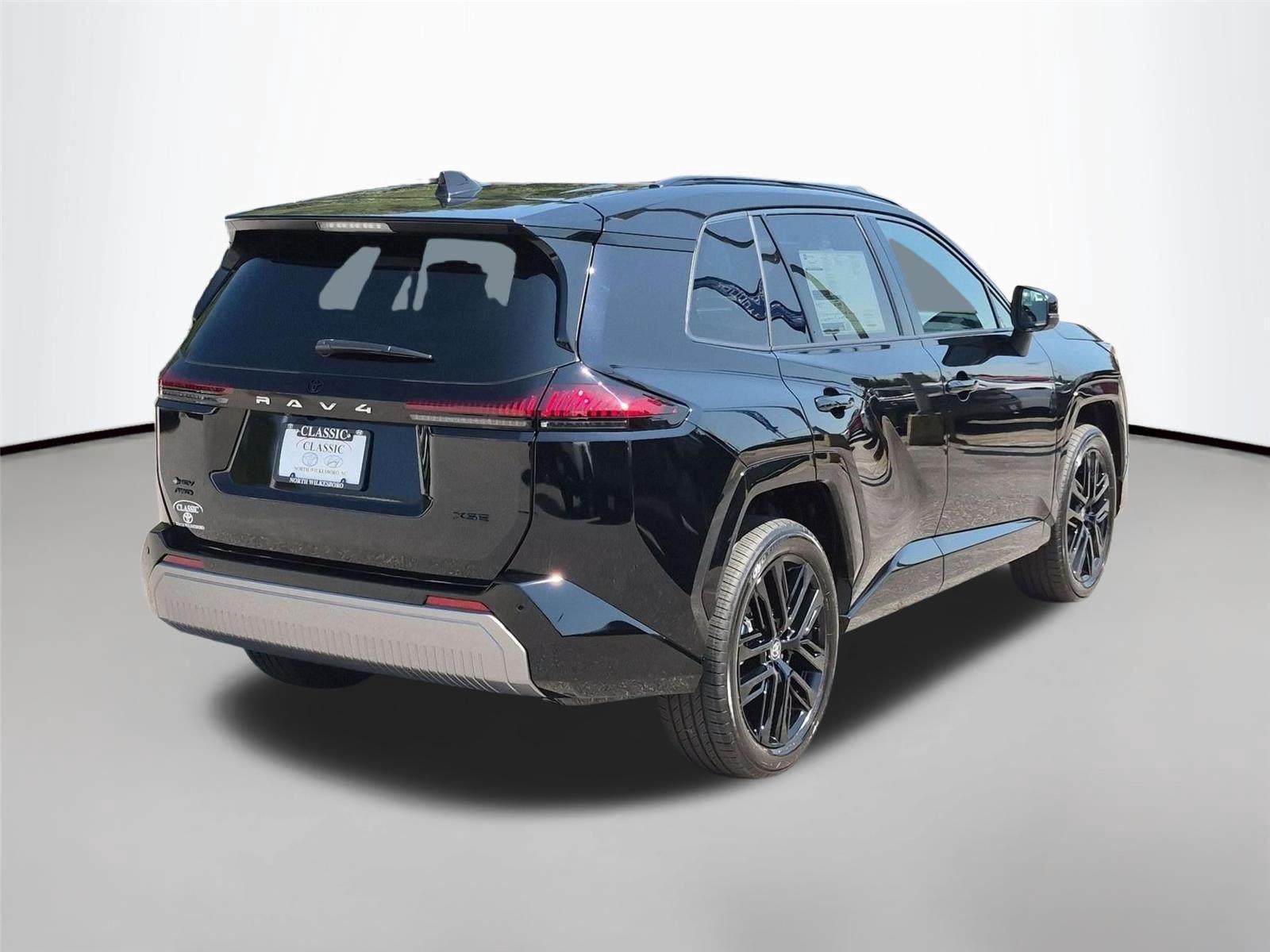 Midnight Black Metallic 2026 Toyota RAV4 SUV / Crossover All-Wheel Drive Continuously Variable Transmission