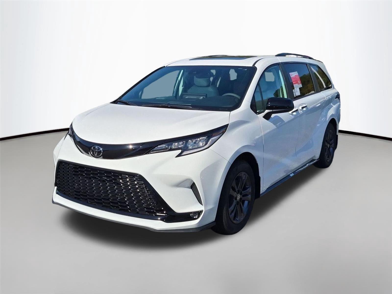Ice Cap 2026 Toyota Sienna Minivan All-Wheel Drive Continuously Variable Transmission