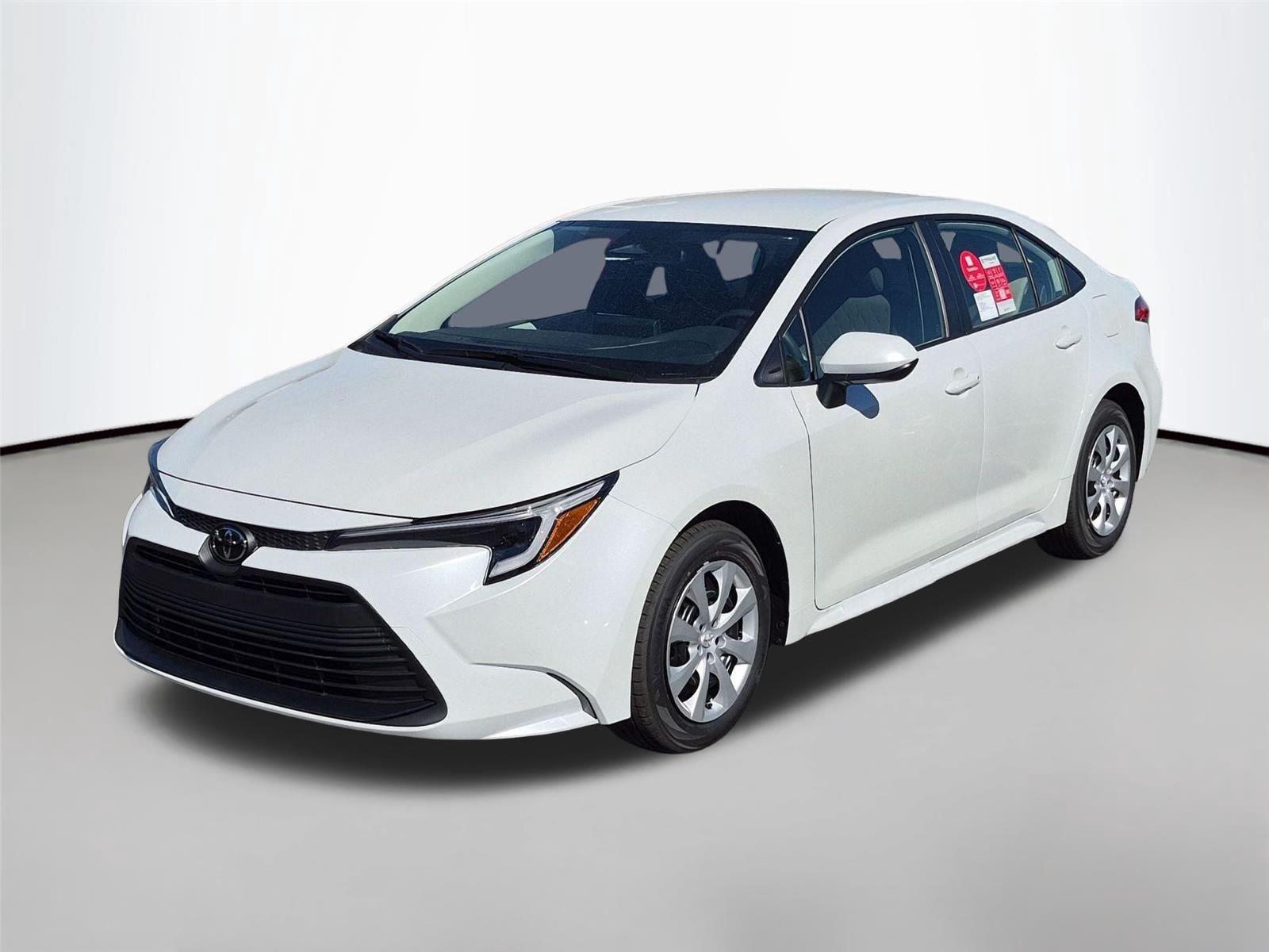 White (Wind Chill Pearl) 2027 Toyota Corolla Hybrid Sedan Front-Wheel Drive Continuously Variable Transmission