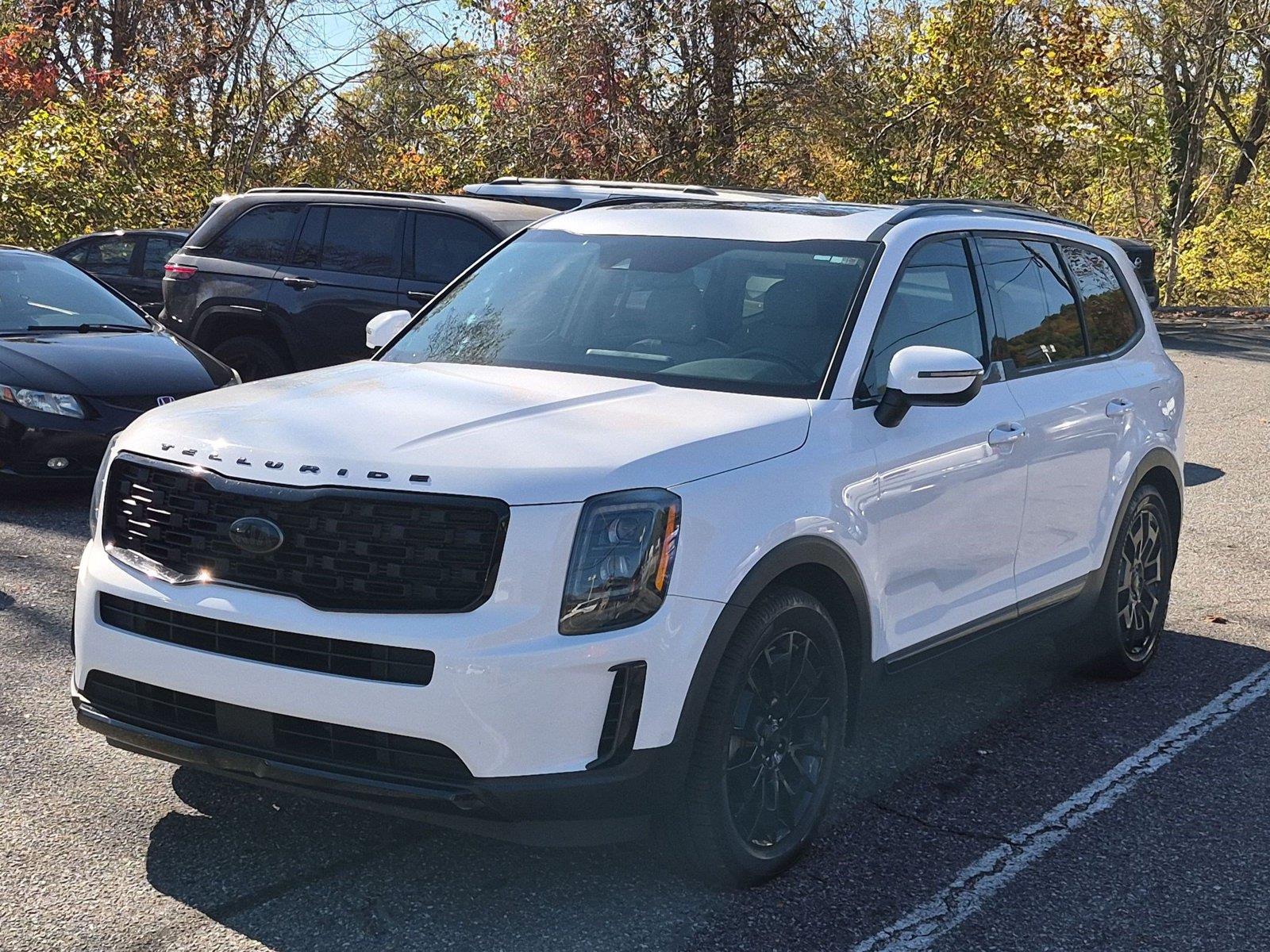 Glacial White Pearl 2021 Kia Telluride SUV / Crossover All-Wheel Drive Automatic