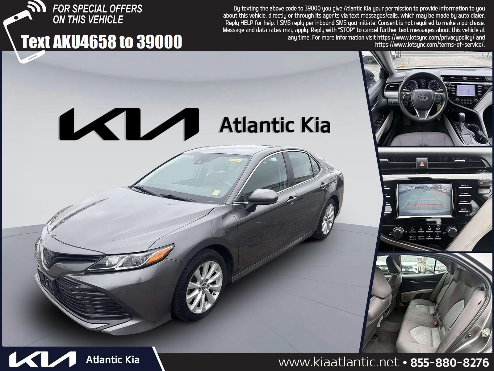 Predawn Gray Mica 2019 Toyota Camry LE FWD Sedan Front-Wheel Drive 8-Speed Automatic