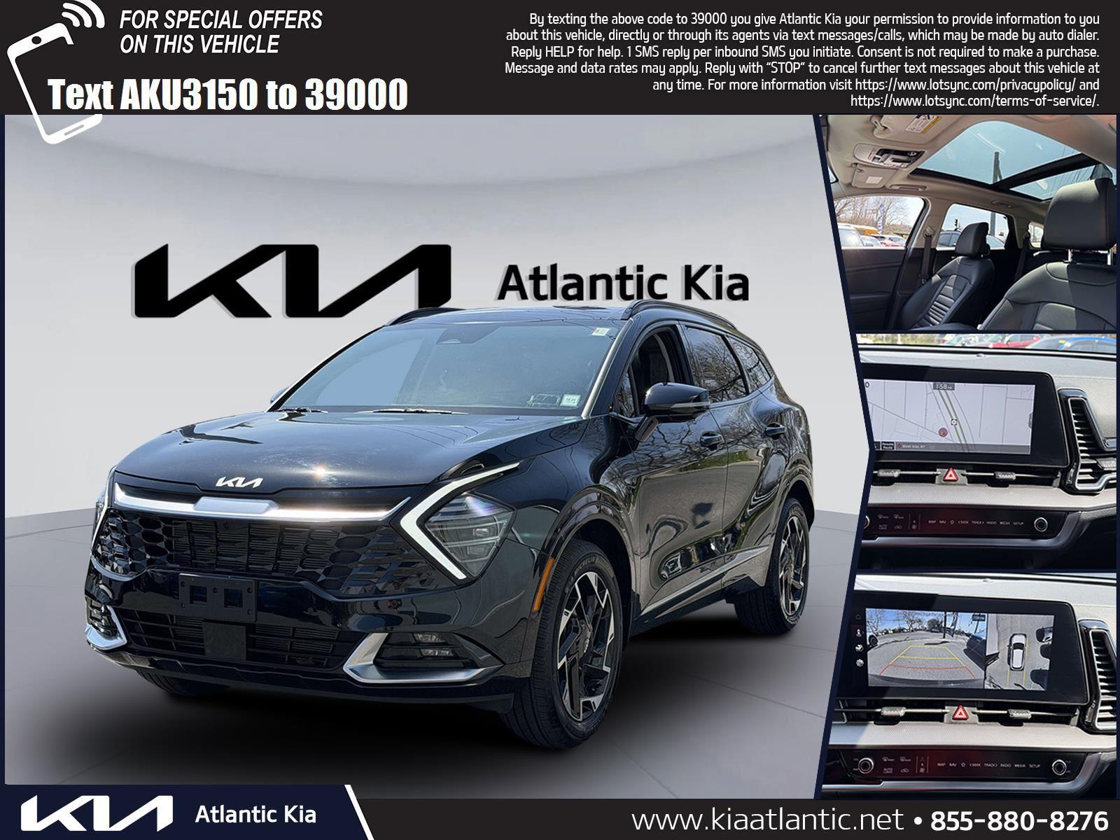 Ebony Black 2025 Kia Sportage SX Prestige AWD SUV / Crossover All-Wheel Drive 8-Speed Automatic