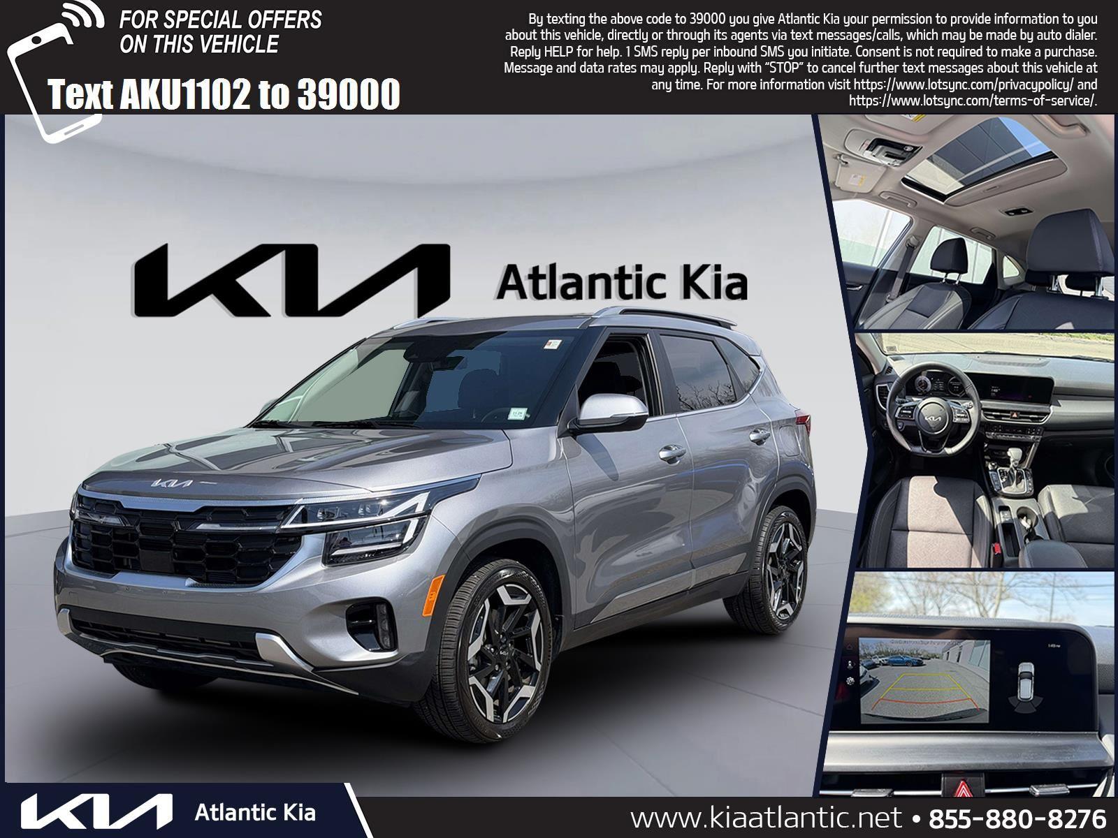 Steel Gray 2026 Kia Seltos SX AWD SUV / Crossover All-Wheel Drive 8-Speed Automatic