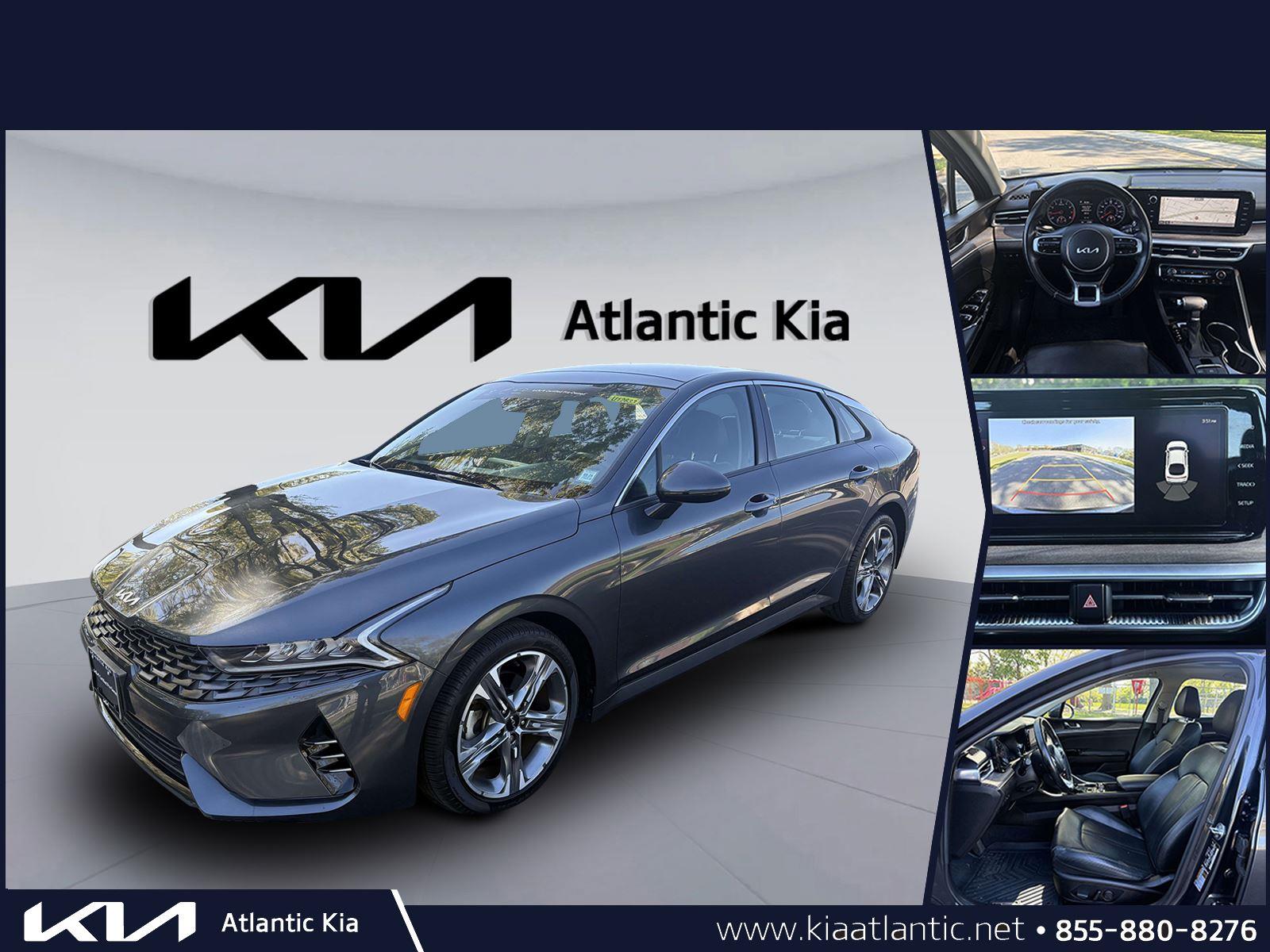 Gravity Gray 2023 Kia K5 EX FWD Sedan Front-Wheel Drive 8-Speed Automatic