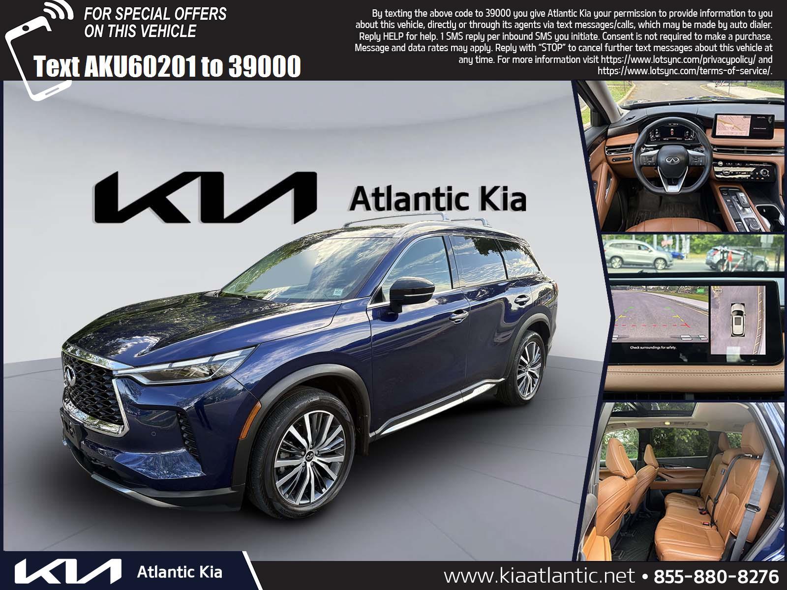 Grand Blue 2023 INFINITI QX60 Sensory AWD SUV / Crossover All-Wheel Drive Automatic