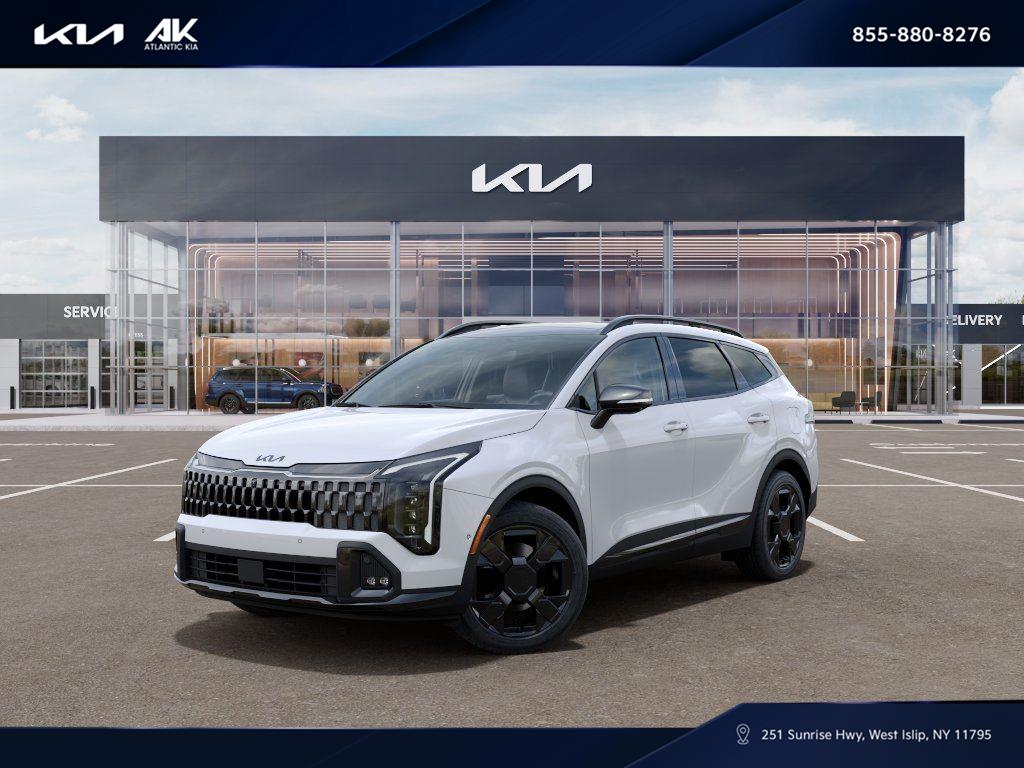 Snow White Pearl 2026 Kia Sportage Hybrid Plug-In X-Line Prestige AWD SUV / Crossover All-Wheel Drive 6-Speed Automatic