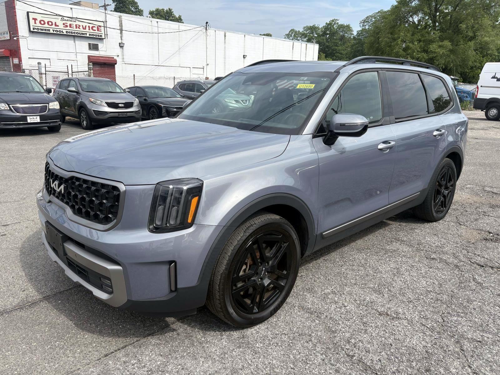Everlasting Silver 2023 Kia Telluride SX X-Line AWD SUV / Crossover All-Wheel Drive 8-Speed Automatic