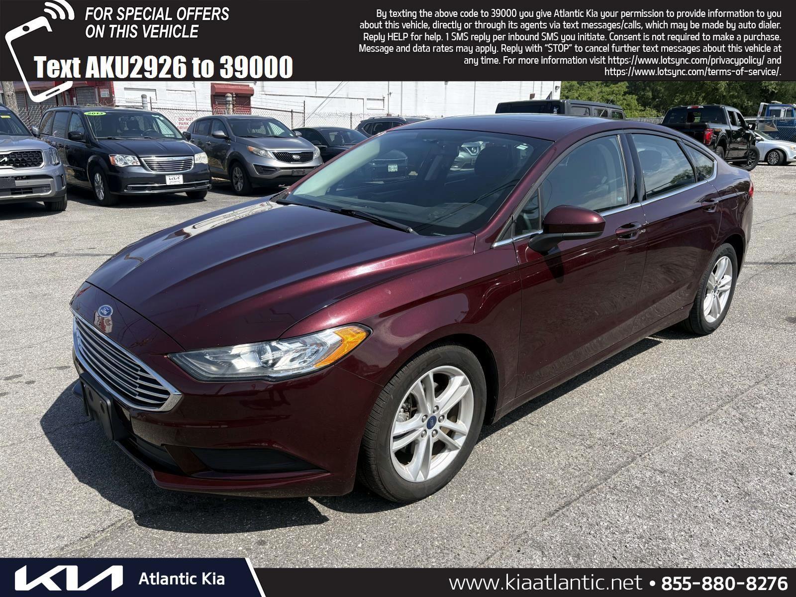 2018 Ford Fusion SE
