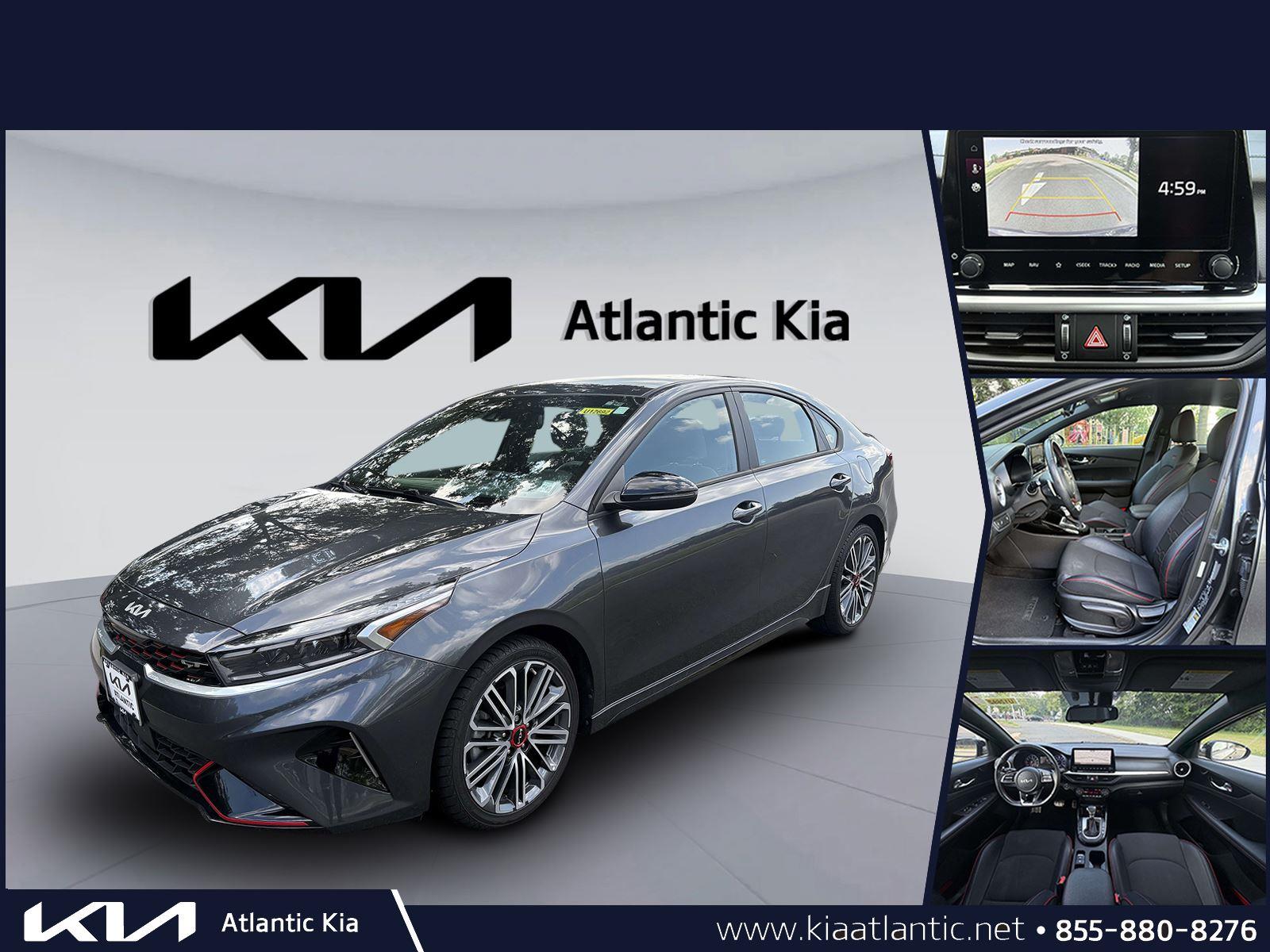 Gravity Gray 2023 Kia Forte GT FWD Sedan Front-Wheel Drive 7-Speed Automatic