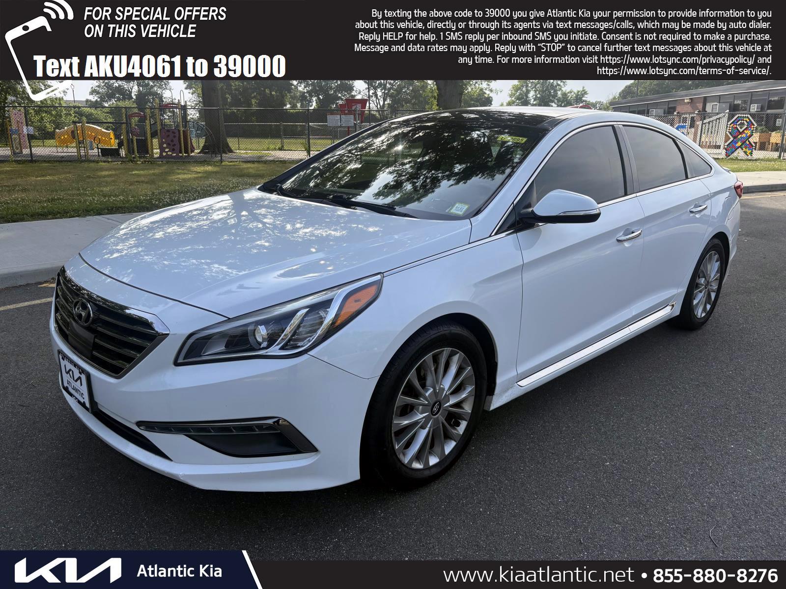Quartz White Pearl 2015 Hyundai Sonata Limited FWD Sedan Front-Wheel Drive Automatic