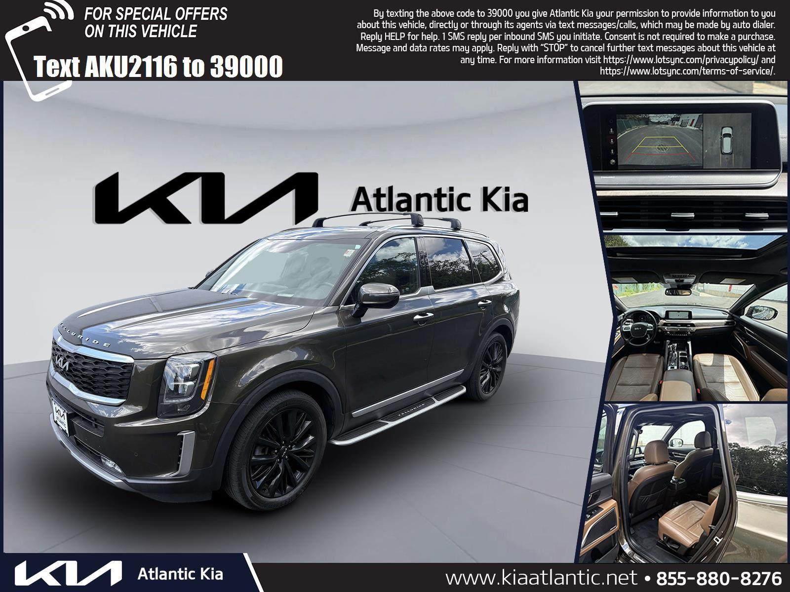Dark Moss 2022 Kia Telluride SUV / Crossover All-Wheel Drive 8-Speed Automatic