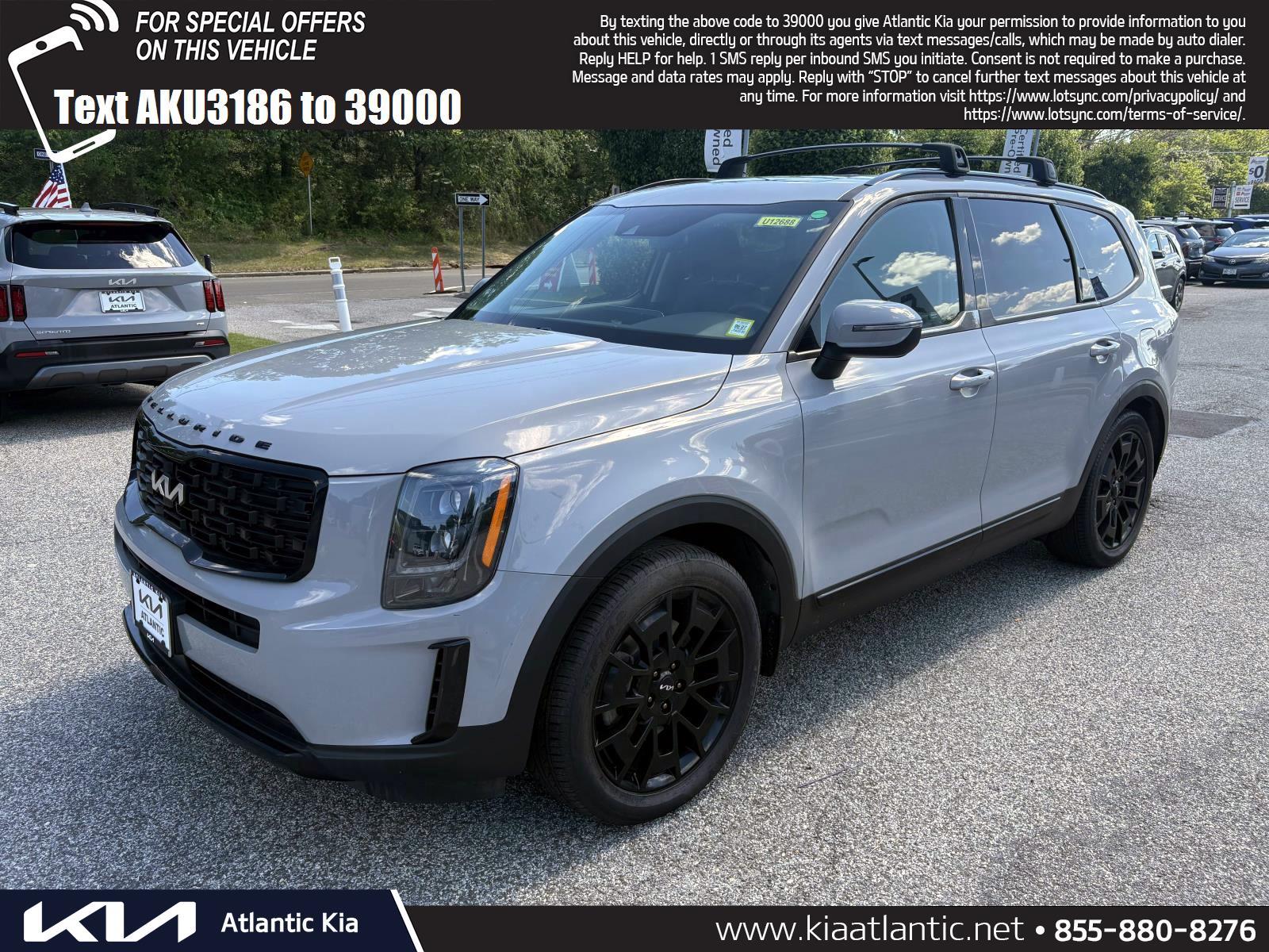 Wolf Gray 2022 Kia Telluride SUV / Crossover All-Wheel Drive 8-Speed Automatic