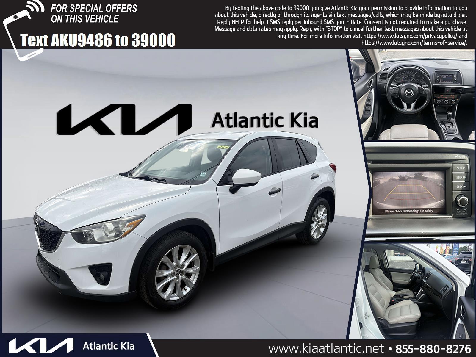 Crystal White Pearl Mica 2014 Mazda CX-5 SUV / Crossover All-Wheel Drive Automatic