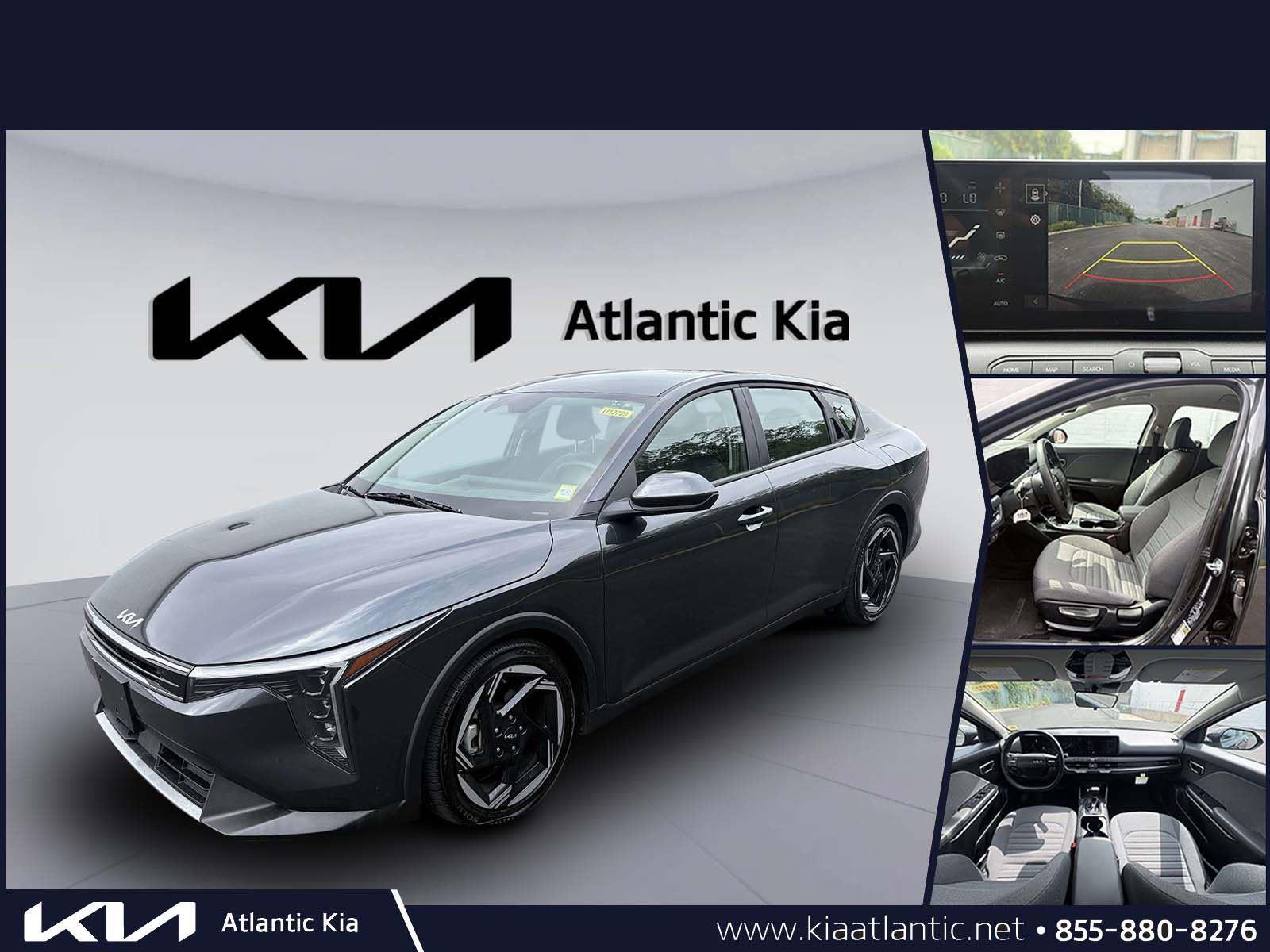 Interstellar Gray 2025 Kia K4 Sedan Front-Wheel Drive Continuously Variable Transmission
