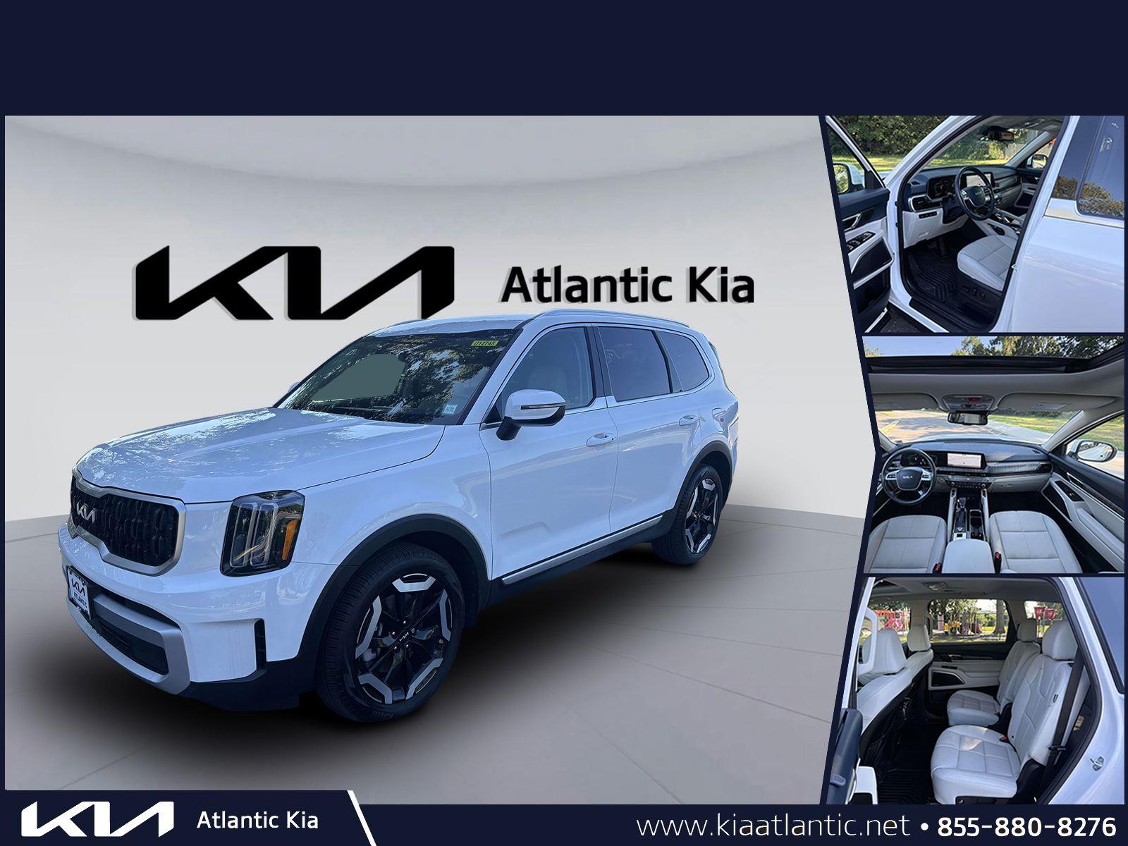 Glacial White Pearl 2025 Kia Telluride SUV / Crossover All-Wheel Drive 8-Speed Automatic