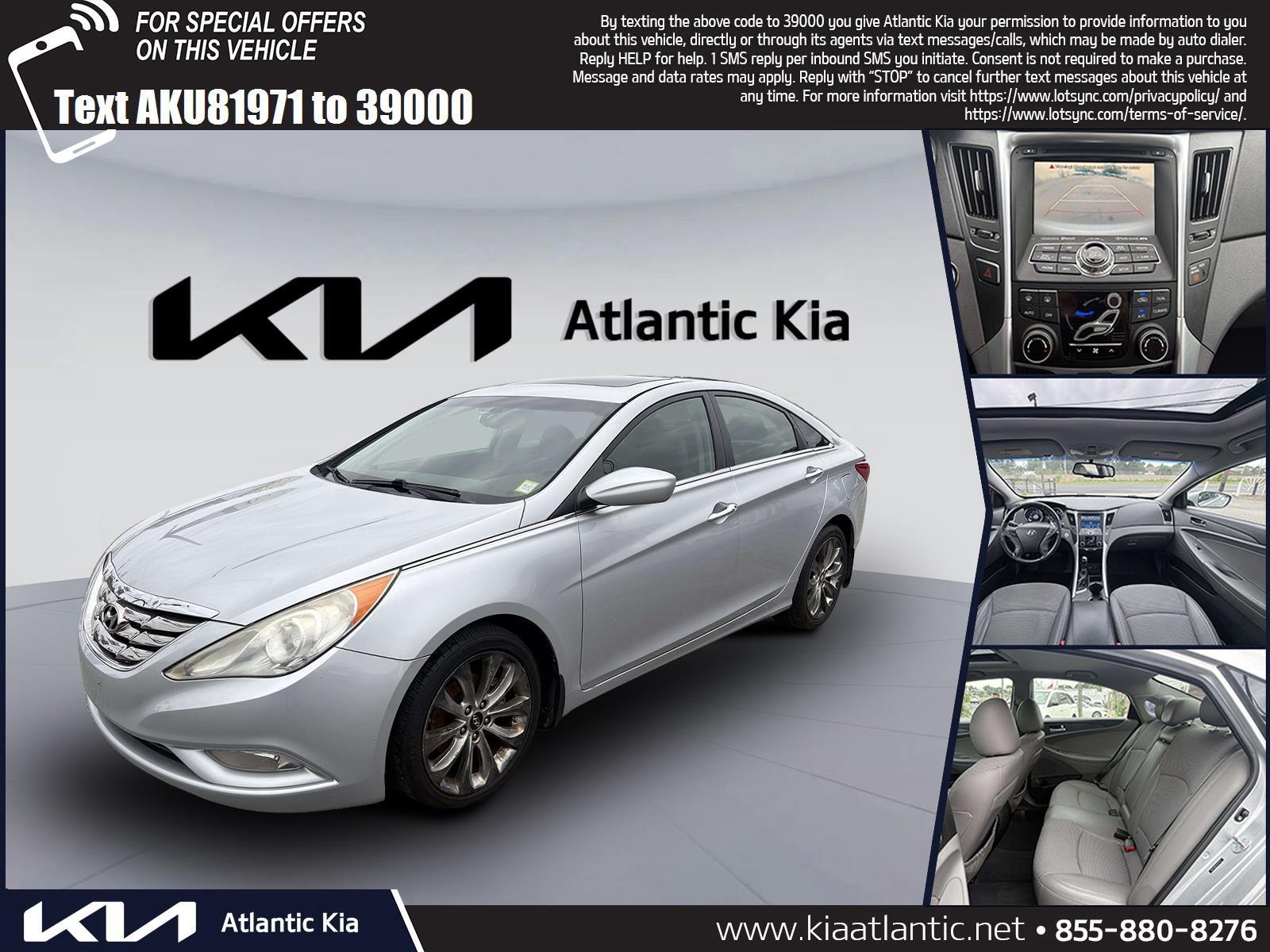 Radiant Silver 2012 Hyundai Sonata Sedan Front-Wheel Drive Automatic