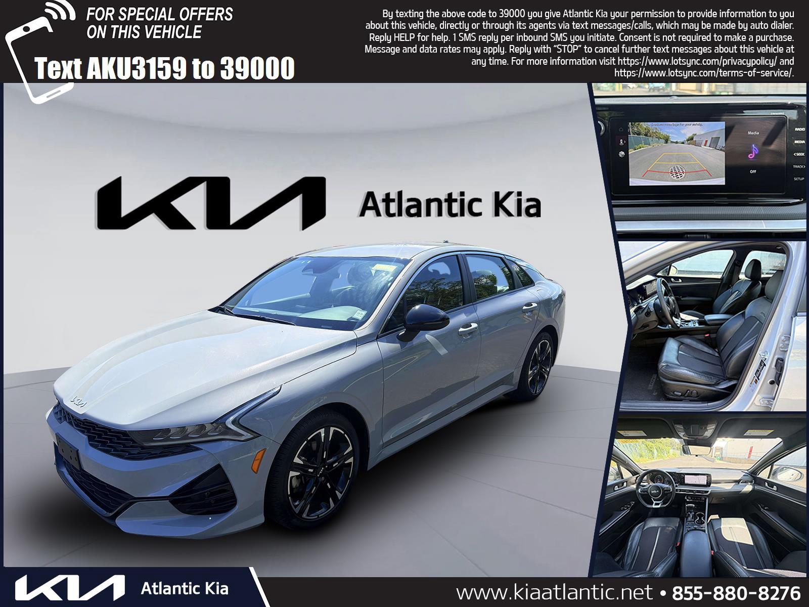 Wolf Gray 2024 Kia K5 Sedan Front-Wheel Drive 8-Speed Automatic