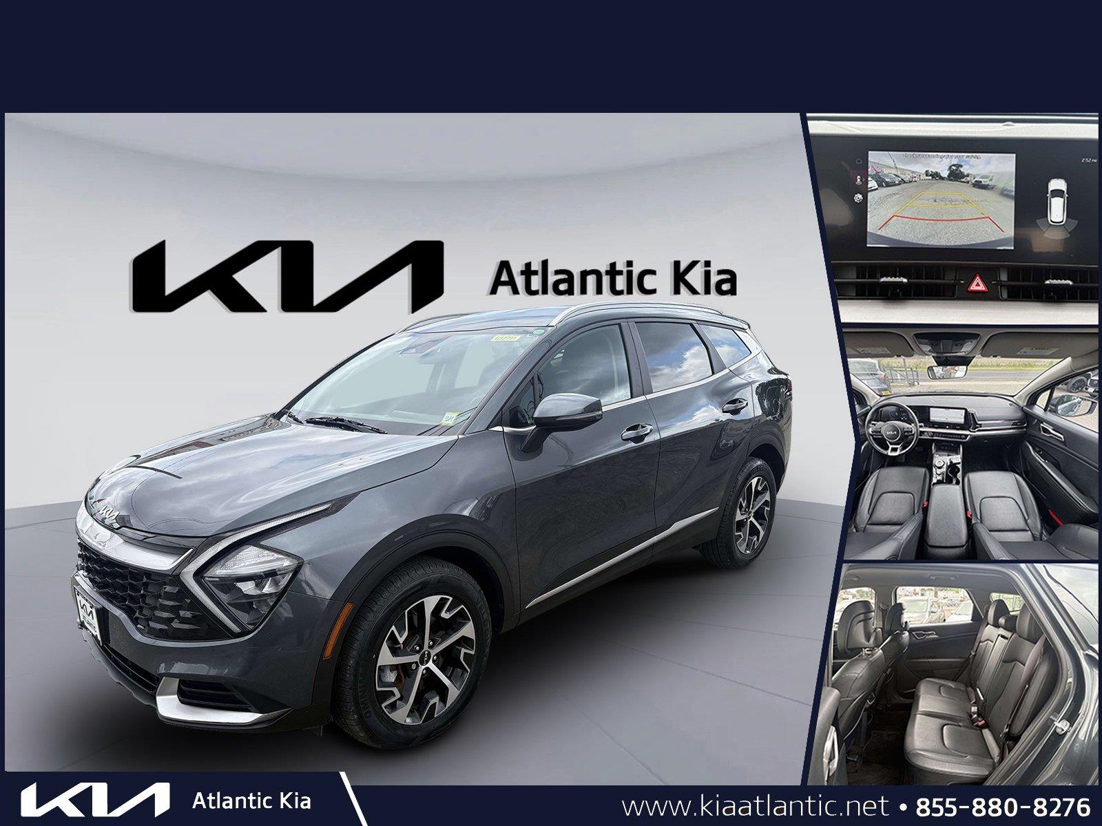 Gravity Gray 2023 Kia Sportage Hybrid SUV / Crossover All-Wheel Drive 6-Speed Automatic