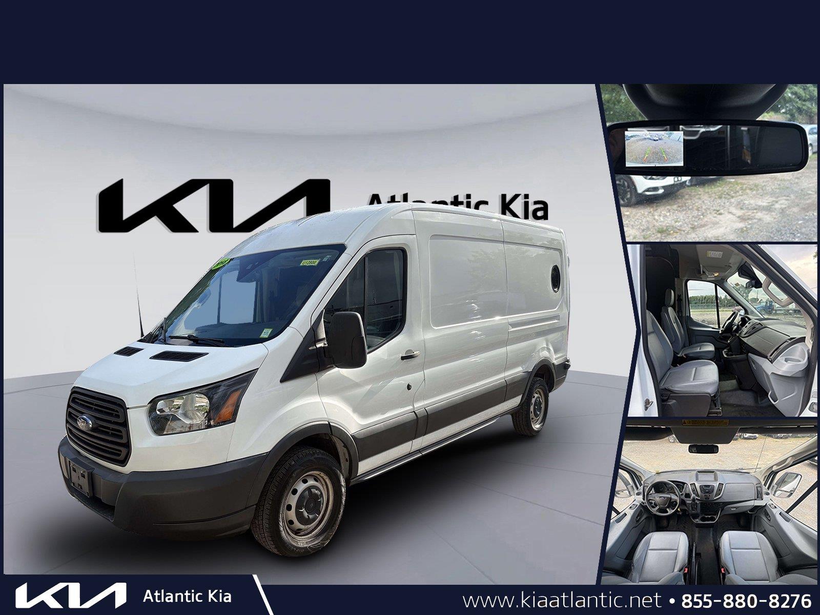 Oxford White 2018 Ford Transit Cargo Van Rear-Wheel Drive 6-Speed Automatic Overdrive