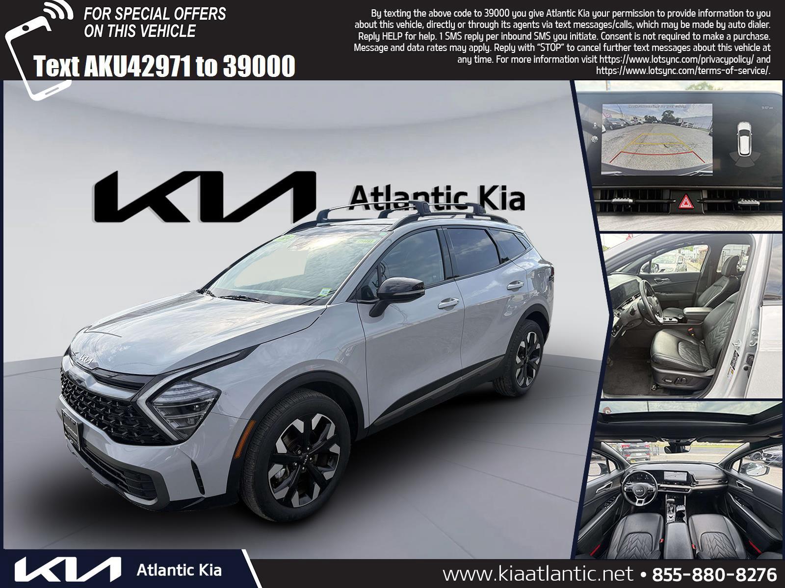 Wolf Gray 2024 Kia Sportage SUV / Crossover All-Wheel Drive 8-Speed Automatic