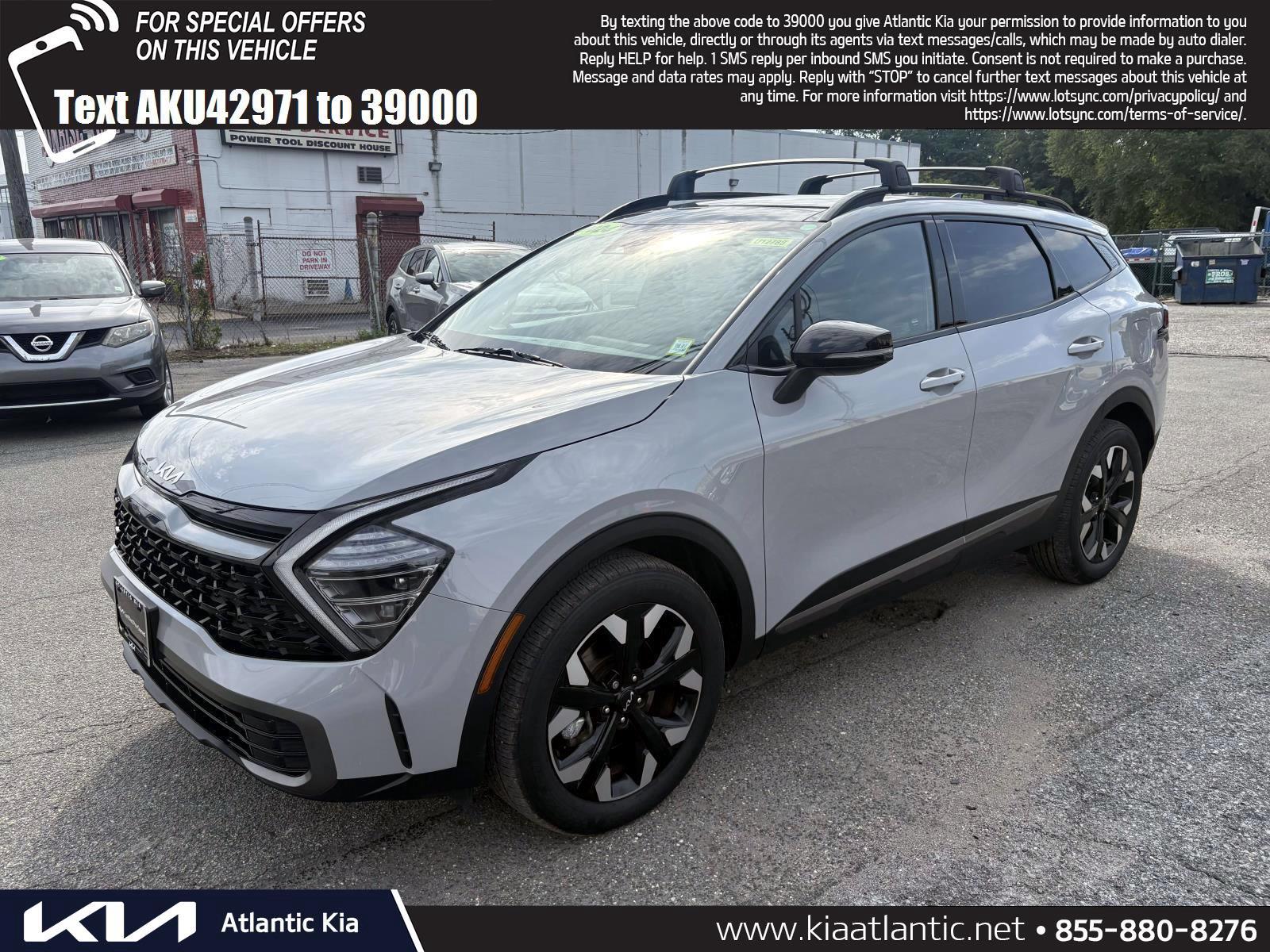 Wolf Gray 2024 Kia Sportage SUV / Crossover All-Wheel Drive 8-Speed Automatic