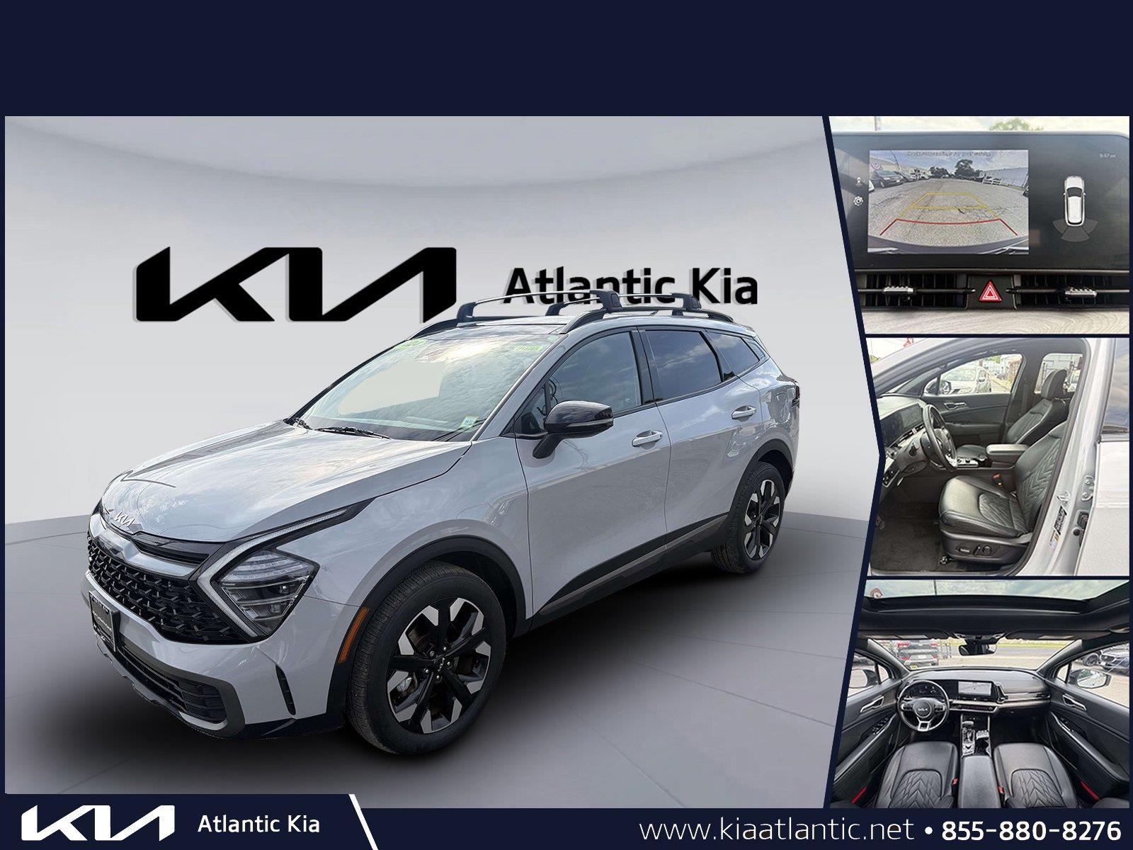 Wolf Gray 2024 Kia Sportage SUV / Crossover All-Wheel Drive 8-Speed Automatic