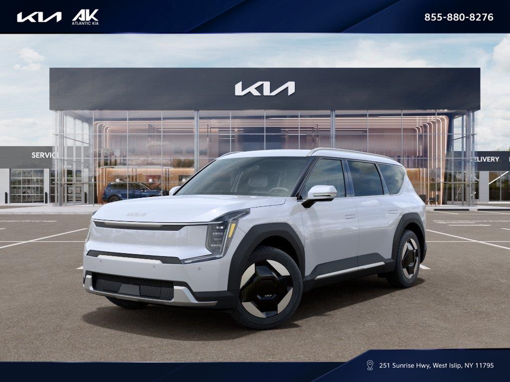 Glacial White Pearl 2026 Kia EV9 SUV / Crossover All-Wheel Drive 1-Speed Dual Clutch