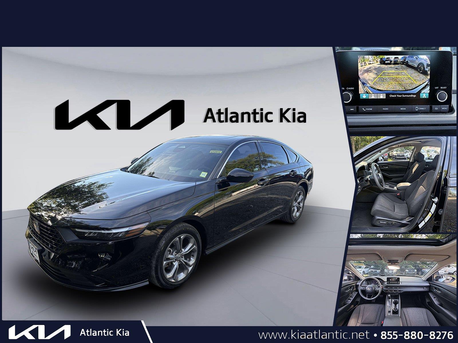 Crystal Black Pearl 2024 Honda Accord Sedan Front-Wheel Drive Continuously Variable Transmission