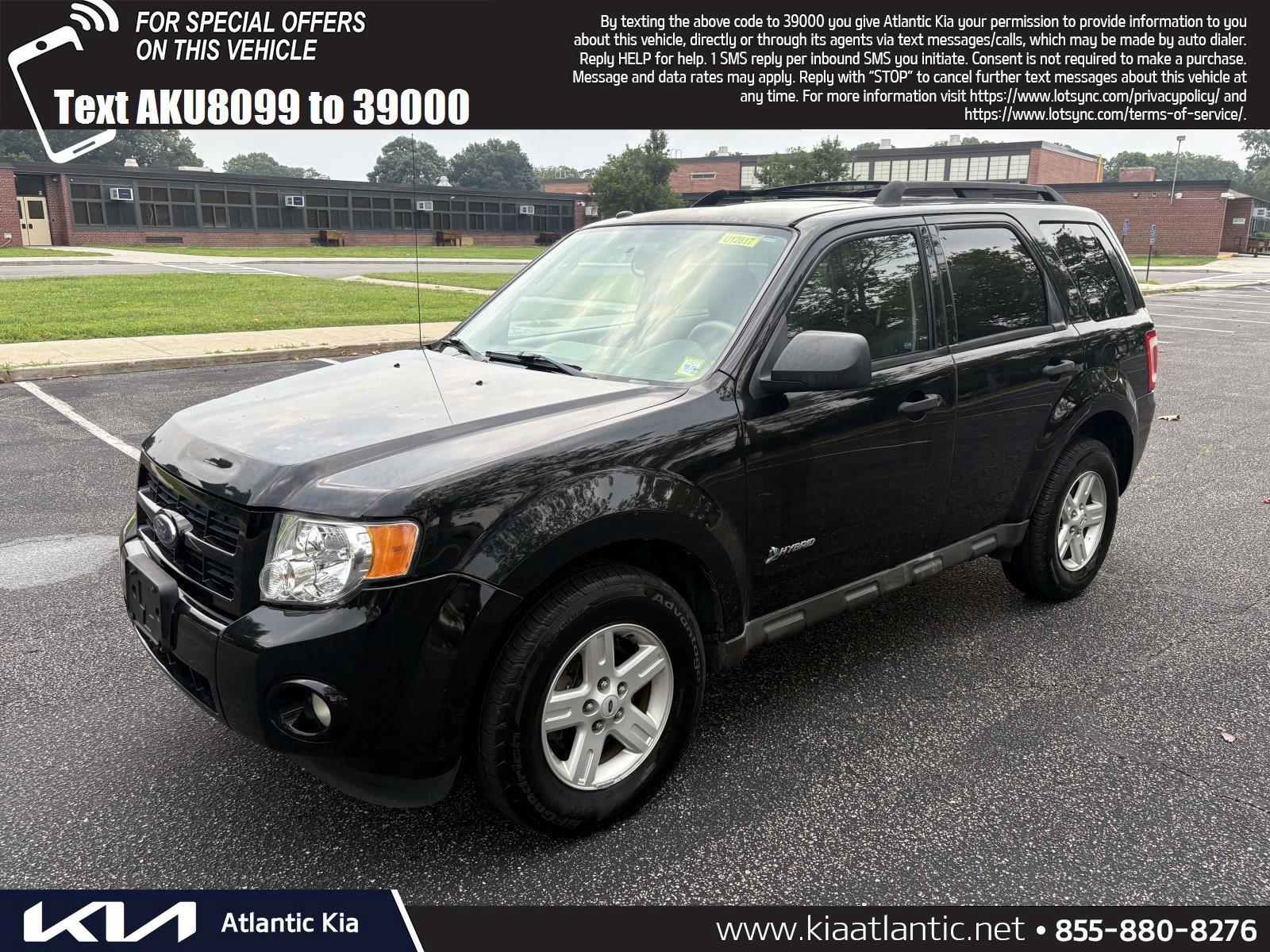BK 2009 Ford Escape Hybrid SUV / Crossover Front-Wheel Drive Continuously Variable Transmission