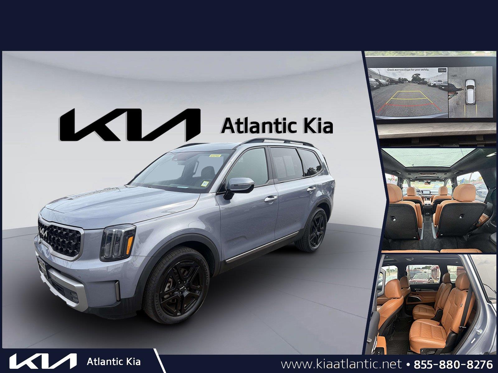 Everlasting Silver 2023 Kia Telluride SUV / Crossover All-Wheel Drive 8-Speed Automatic