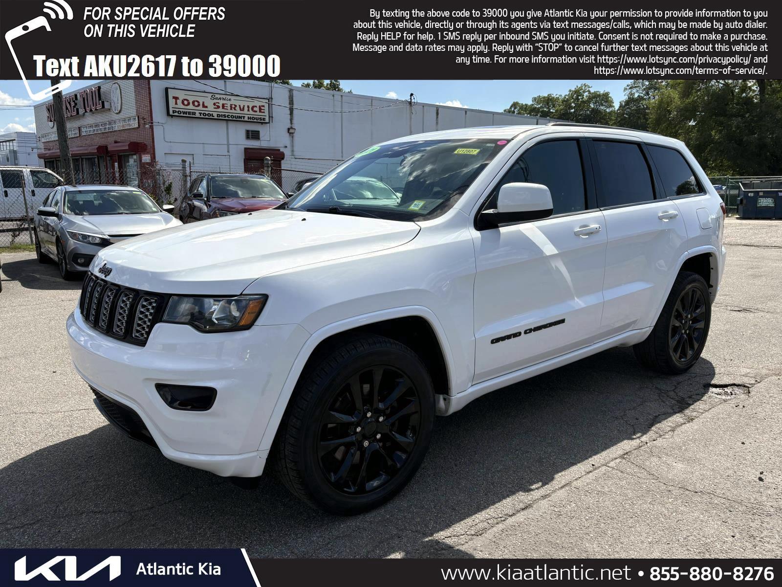 Bright White Clearcoat 2021 Jeep Grand Cherokee SUV / Crossover Four-Wheel Drive 8-Speed Automatic