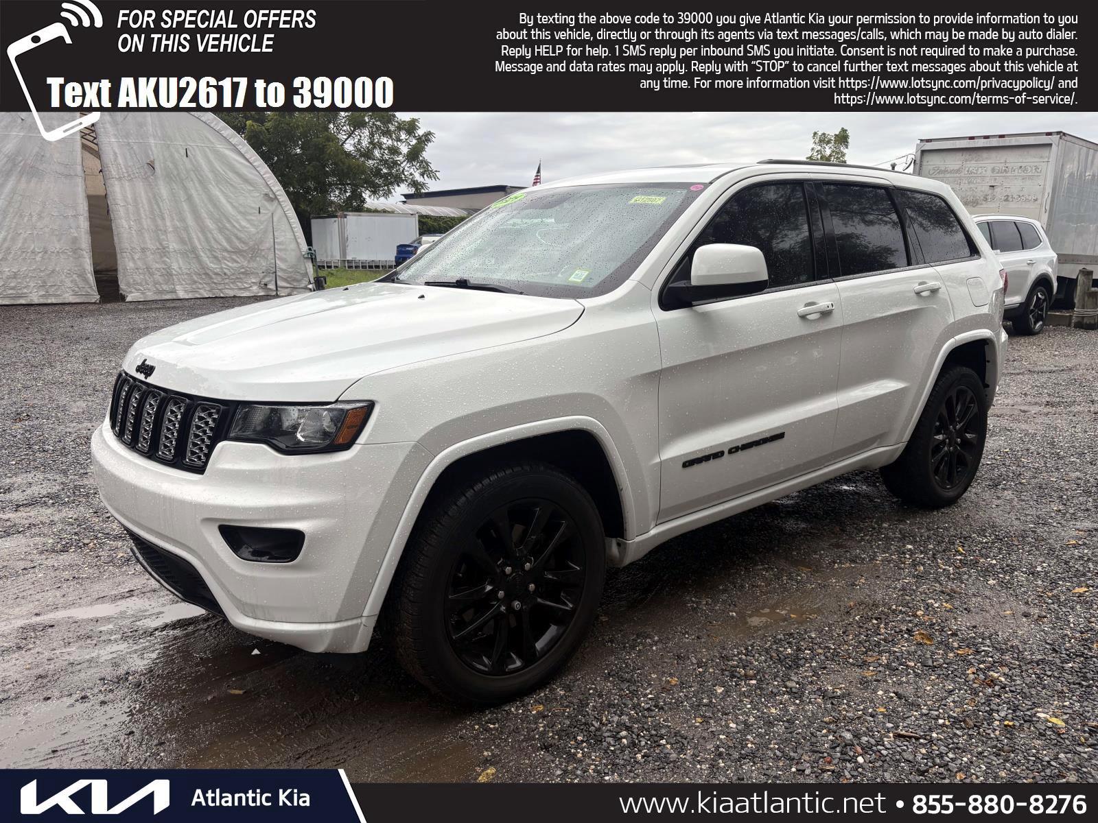 Bright White Clearcoat 2021 Jeep Grand Cherokee SUV / Crossover Four-Wheel Drive 8-Speed Automatic