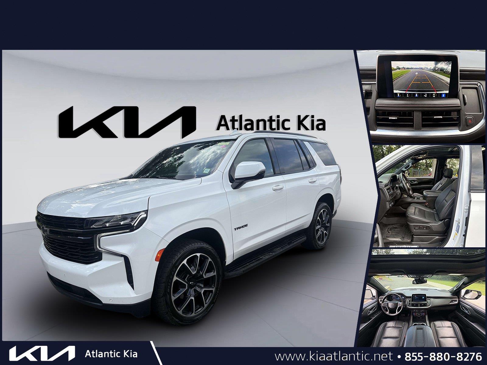 Summit White 2023 Chevrolet Tahoe SUV / Crossover Four-Wheel Drive Automatic