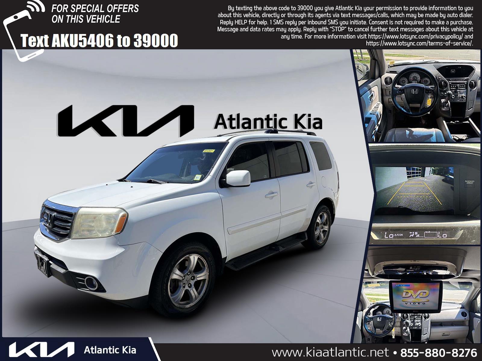 Taffeta White 2012 Honda Pilot SUV / Crossover Four-Wheel Drive Automatic