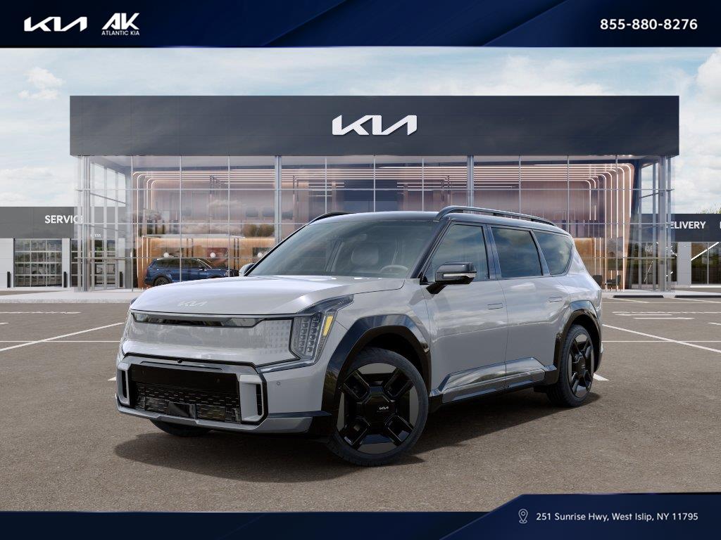 Wolf Gray/Ebony Black Roof 2026 Kia EV9 SUV / Crossover All-Wheel Drive 1-Speed Dual Clutch