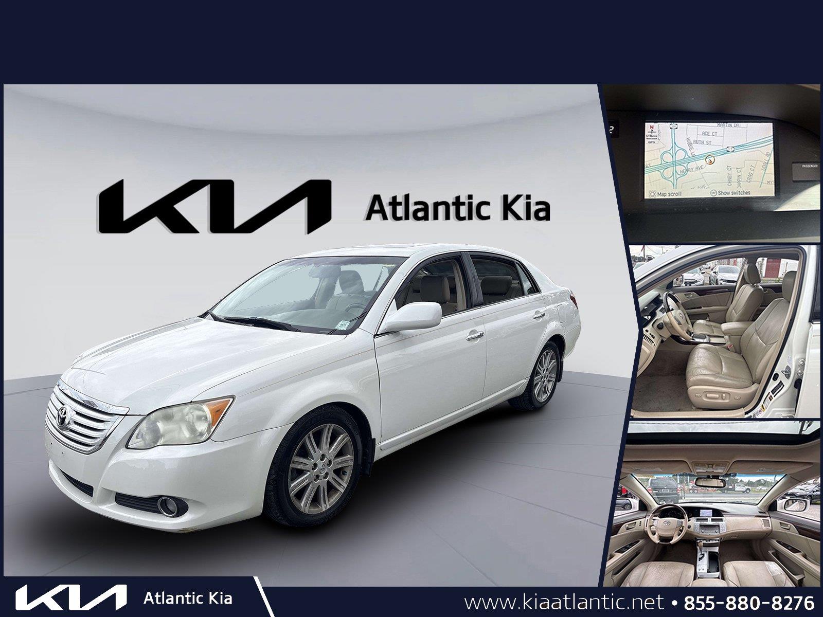 White (Blizzard Pearl) 2010 Toyota Avalon Sedan Front-Wheel Drive Automatic
