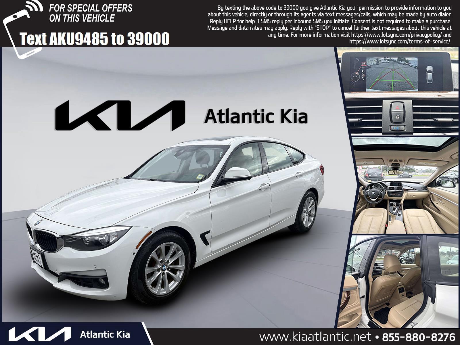 Mineral White Metallic 2014 BMW 3 Series Gran Turismo Wagon All-Wheel Drive Automatic