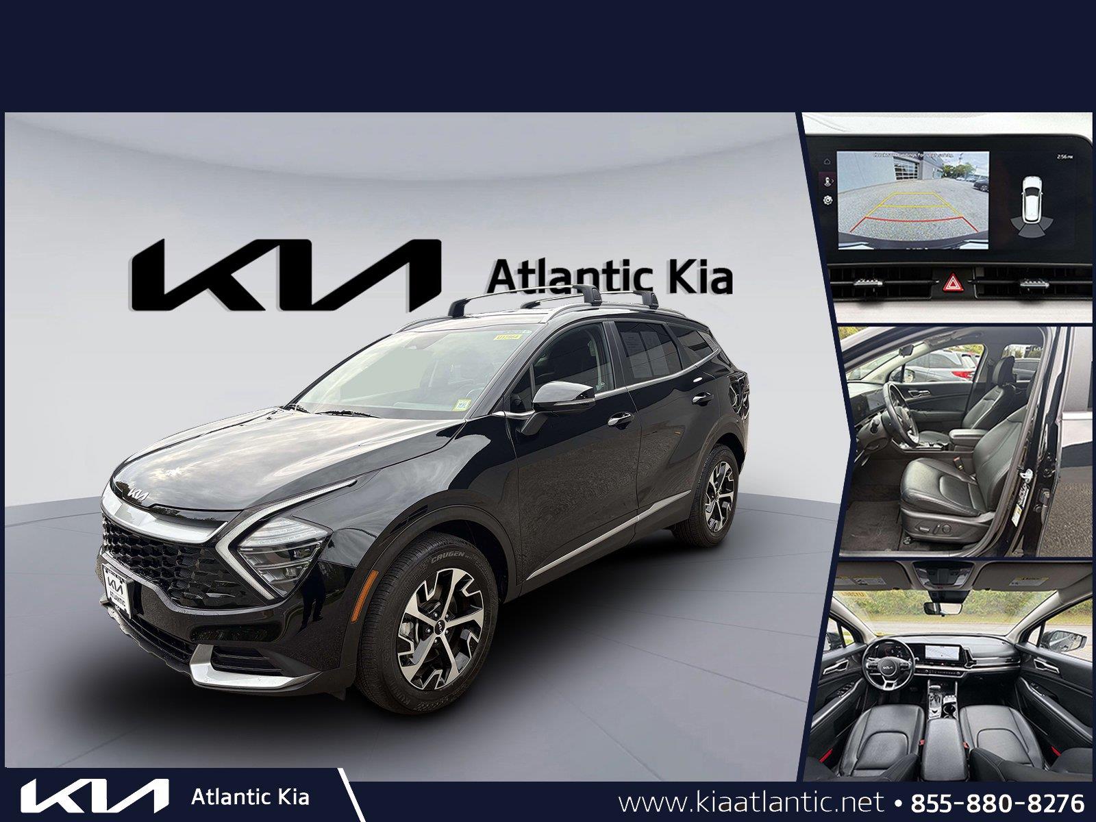 Ebony Black 2024 Kia Sportage SUV / Crossover All-Wheel Drive Automatic