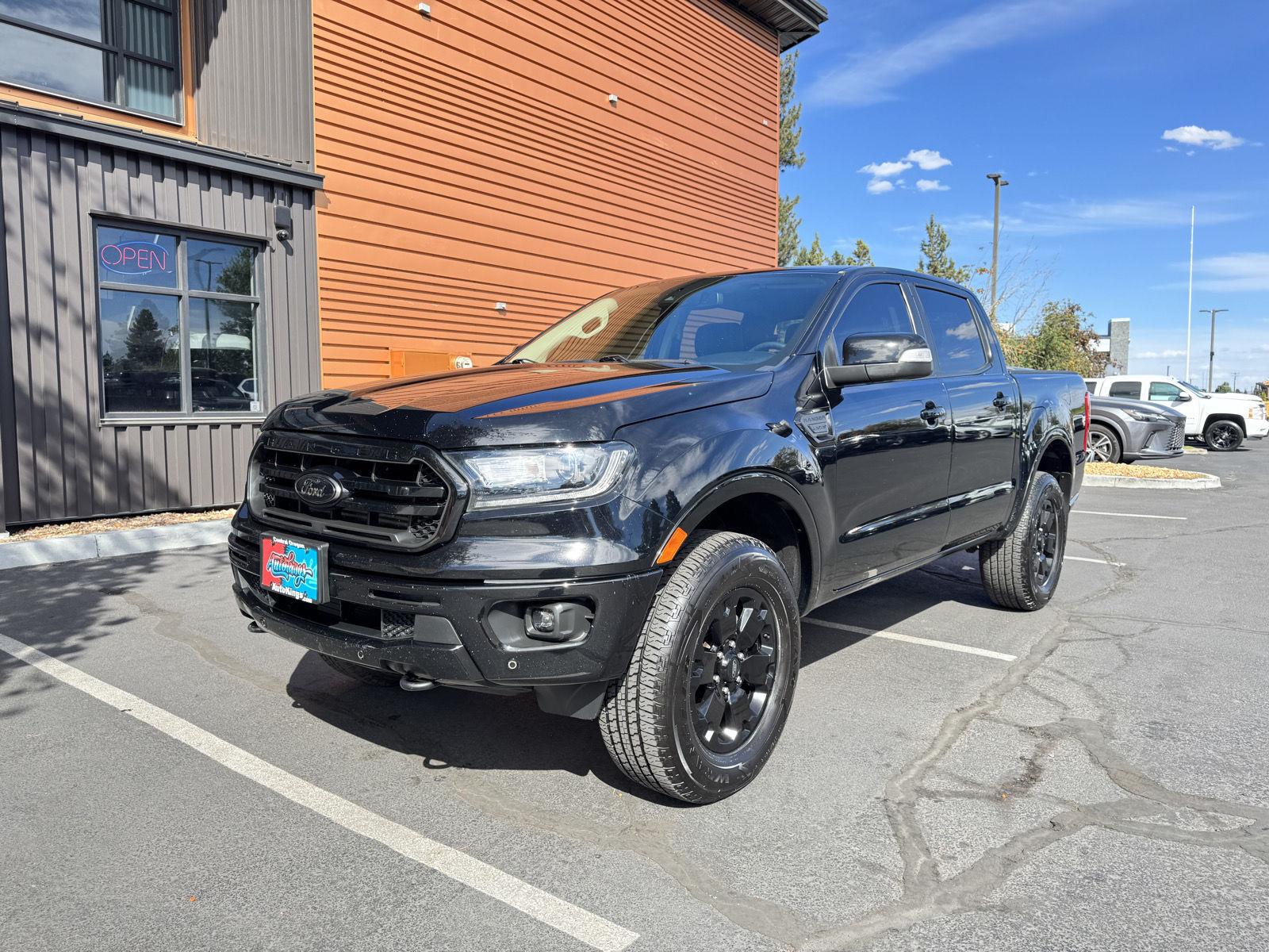 Shadow Black 2021 Ford Ranger Pickup Truck Four-Wheel Drive Automatic
