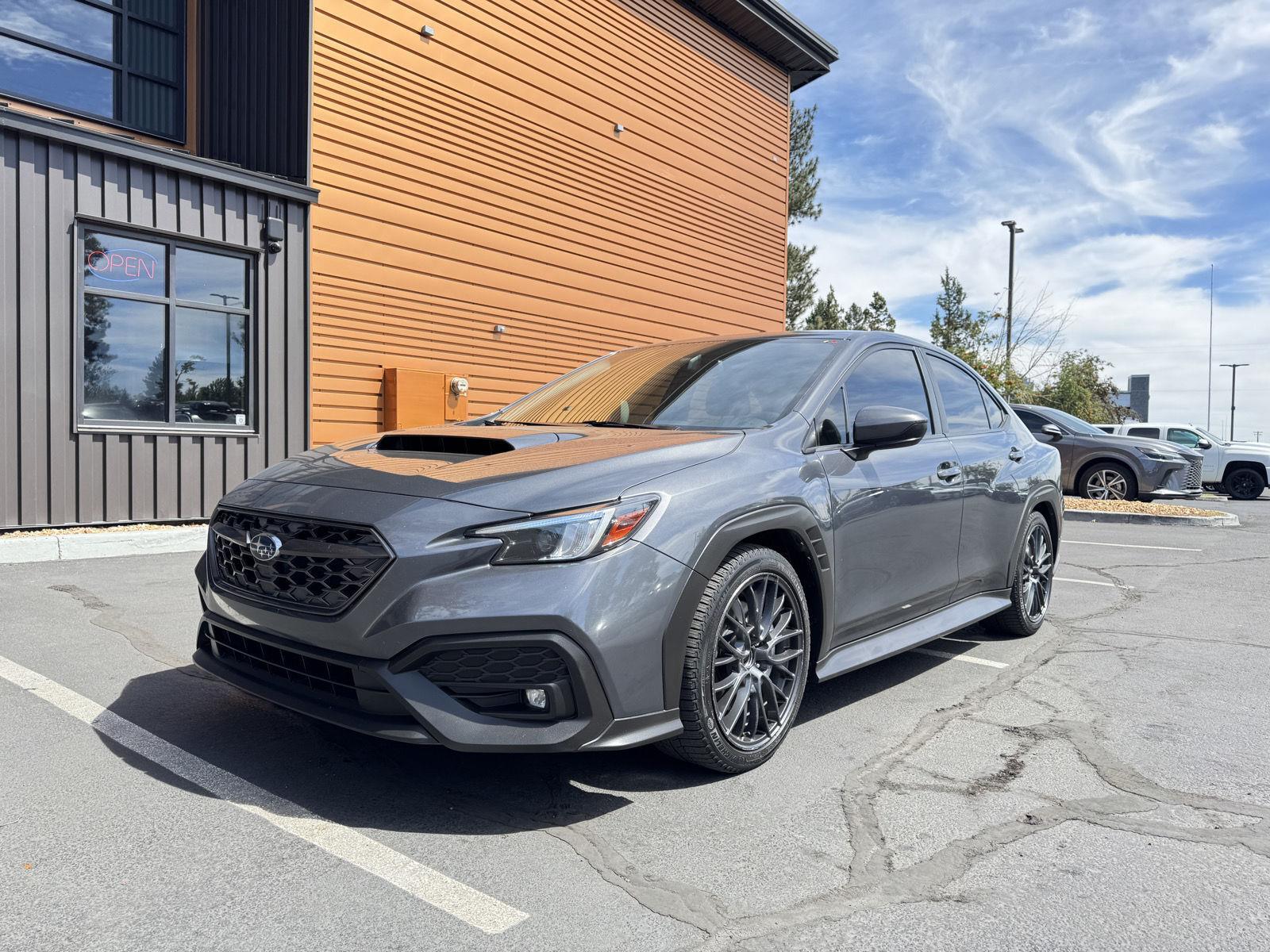 Magnetite Gray Metallic 2022 Subaru WRX Sedan All-Wheel Drive Manual