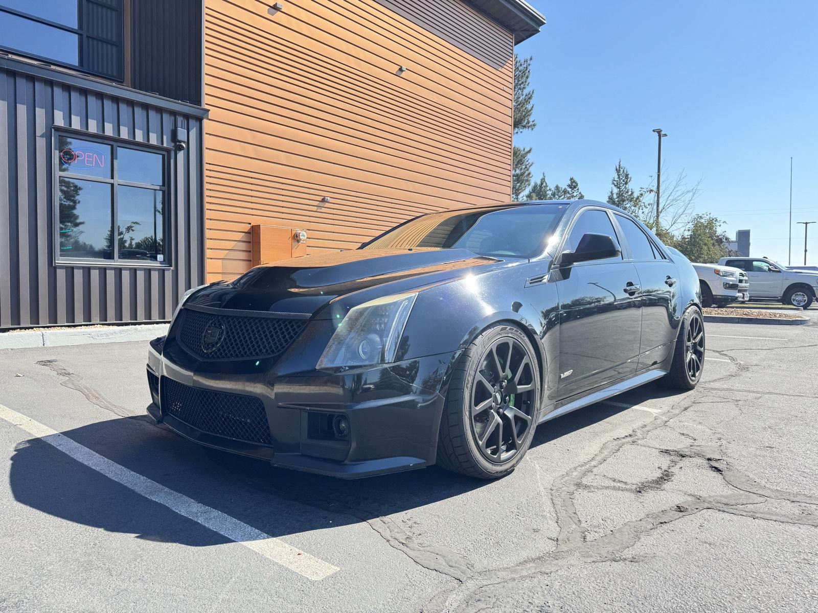 Black Raven 2009 Cadillac CTS-V Sedan Rear-Wheel Drive 6-Speed Automatic