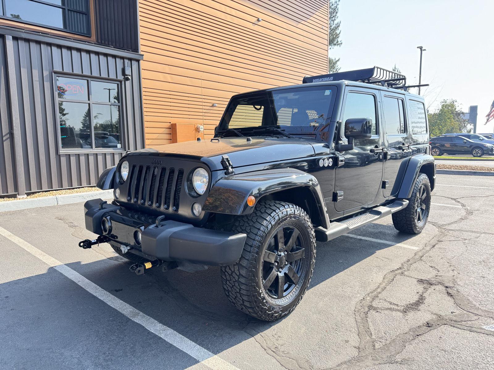  2014 Jeep Wrangler Unlimited Altitude Edition 4WD   