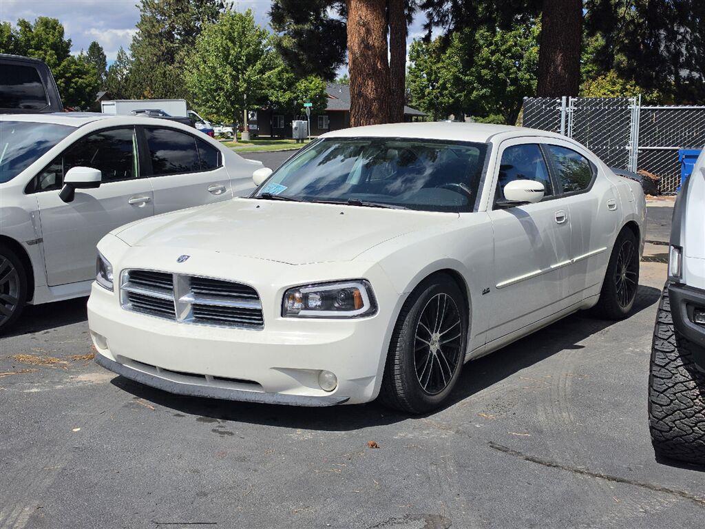 Stone White 2010 Dodge Charger Sedan All-Wheel Drive 5-Speed Automatic