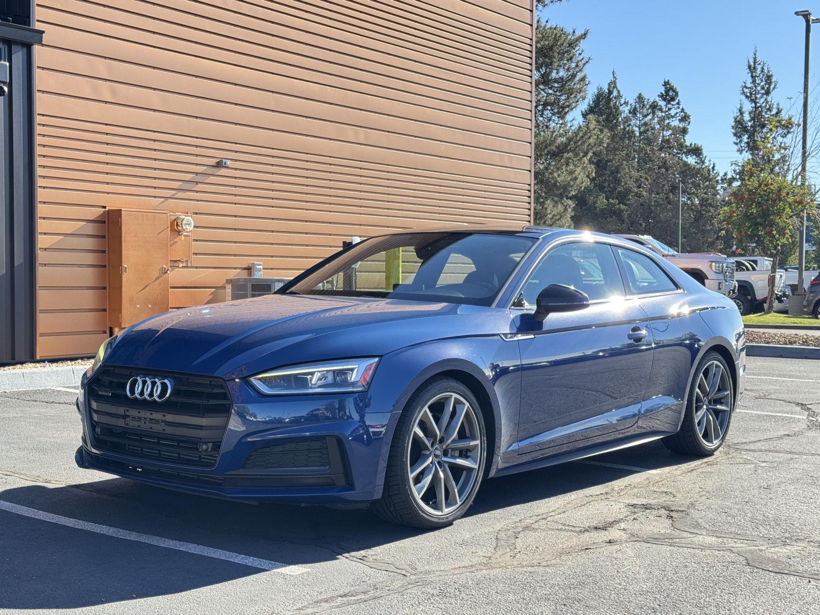 Ascari Blue Metallic 2019 Audi A5 Coupe All-Wheel Drive Automatic