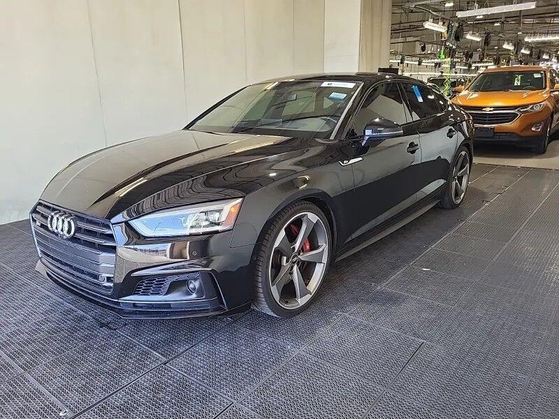 Mythos Black Metallic 2019 Audi S5 Sportback Sedan All-Wheel Drive Automatic