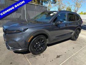 Meteorite Gray Metallic 2024 Honda CR-V Hybrid SUV / Crossover All-Wheel Drive Continuously Variable Transmission