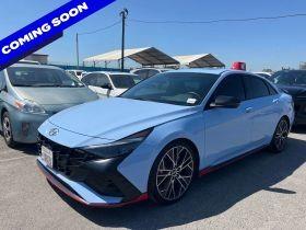 Performance Blue 2023 Hyundai Elantra N Sedan Front-Wheel Drive Automatic
